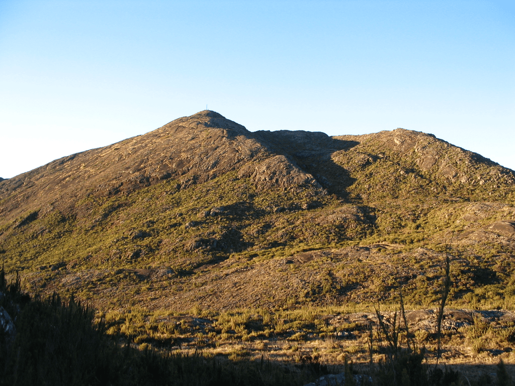 A mountain landscape in Minas Gerais